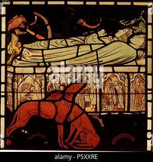 N/A. La tombe de Tristan et Isoude, partie d'un ensemble de 13 vitraux décoratifs commandé à Morris, Marshall, Faulkner & Co. par Walter Dunlop pour durcir Grange près de Bingley Yorkshire. C'est l'un des quatre panneaux conçus par Burne-Jones. D'autres panneaux de la série ont été conçu par Arthur Hughes, Valentine Famille Prinsep, Dante Gabriel Rossetti, Ford Madox Brown, et William Morris. Bradford Art Gallery. 1862. Edward Burne-Jones (1833-1898) Noms alternatifs Sir Edward Coley Burne-Jones peintre britannique Description Date de naissance/Décès 28 Août 1833 17 juin 1898 Lieu de naissance/décès Bir Banque D'Images