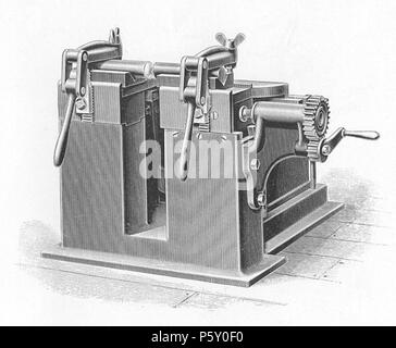 N/A.  : . 1890. 504 Inconnu Elihu Thomson Machine Banque D'Images