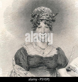 N/A. Anglais : Elizabeth Isabelle Spence - auteur de La Belle 1824 Aseemlee . 1824. 1824 La Belle Assemblée 505 Eliz Isabelle Spence Banque D'Images