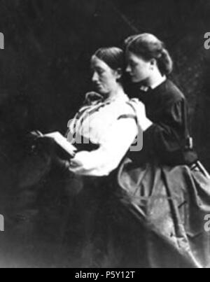 N/A. Ellen Terry (à droite), avec sa mère, Sarah, née Ballard. c. début des années 1860. Lewis Carroll (1832-1898) 506-Ellen Terry-avec-la-mère Banque D'Images
