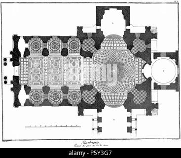 N/A. Anglais : Planches de l'Encyclopédie de Diderot et d'Alembert, volume 4, Marbrerie, Pl. 10. 1767 (publication). Inconnu 514 Encyclopedie volume 4-288 Banque D'Images