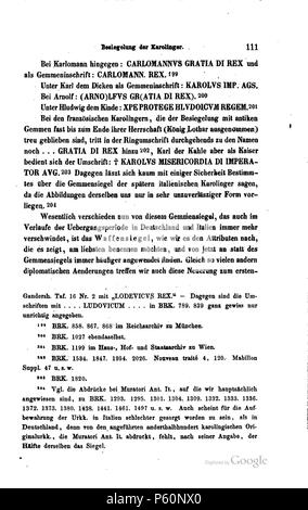 N/A. Abdruck des Friedens von Nimwegen 1679 . 1679. Léopold II, Louis XIV 556 Ficker Reichskanzler 121 Banque D'Images