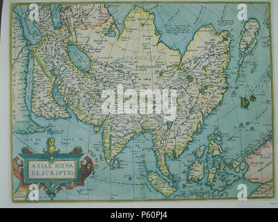N/A. Latina : Asiae nova descriptio English : 'une nouvelle description de l'Asie' : ' ' Français : Toute la carte . Publié initialement en 1570 ; c'est une réimpression de 1579.. Abraham Ortelius (1527-1598) Noms alternatifs Ortels, Oertel, Orthellius Belgian-Flemish Wortels, cartographe et historien Description Date de naissance/décès 14 Avril 1527 28 juin 1598 Lieu de naissance/décès Anvers Anvers Anvers lieu de travail contrôle d'autorité : Q232916 VIAF:32104723 ISNI:0000 0001 0856 4124 ULAN:500011462 RCAC:n:NLA50002381 35401660 285 WorldCat-09-LEC-Asiae-Nova 1637-1710)-2507 Banque D'Images