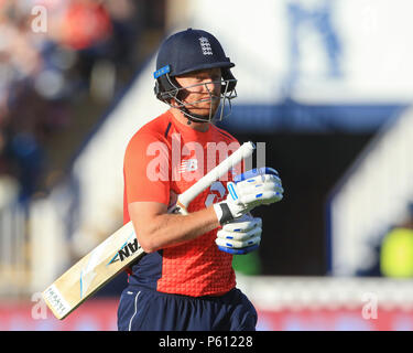 Birmingham, UK, mercredi 27 juin 2018, mercredi 27 juin 2018 , Edgbaston, Birmingham, Vitalité IL20 Edgbaston Angleterre v Australie ; Crédit : Nouvelles Images /Alamy Live News Banque D'Images