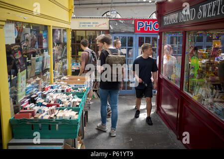 Marché de St Nicholas Bristol Angleterre Banque D'Images