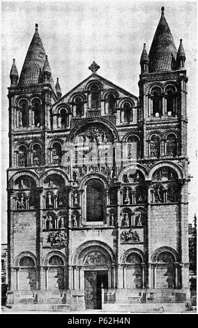 404 D589 - angoulême - cathédrale saint-pierre -liv3-CH6 Banque D'Images