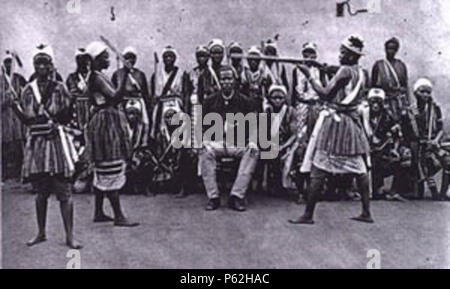 N/A. Anglais : Dahomey Amazons . vers 1890. Dahomey 405 inconnu amazon2 Banque D'Images