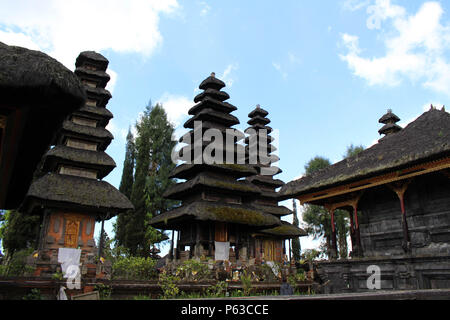 Le point de vue autour de Pura Ulun Danu Batur à Bali. Prises en mai 2018. Banque D'Images