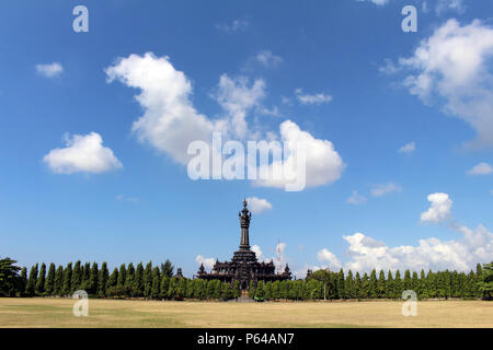 Le monument Bajra Sandhi de renon, en Indonésie. Commémorant la lutte du peuple balinais tout au long de l'histoire. Banque D'Images