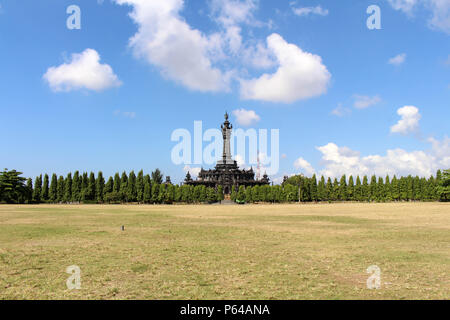 Le monument Bajra Sandhi de renon, en Indonésie. Commémorant la lutte du peuple balinais tout au long de l'histoire. Banque D'Images