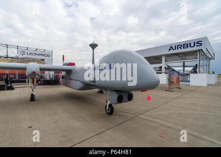 Moyen de reconnaissance-altitude longue endurance drone IAI Eitan (teadfast «'), également connu sous le nom de Heron TP. Banque D'Images