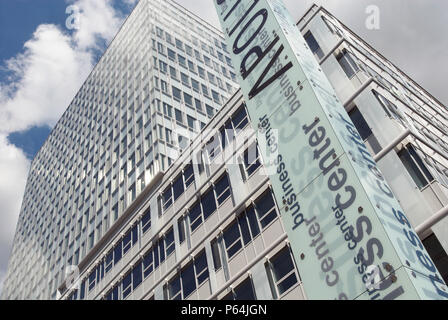 Les bureaux modernes faisant partie du Centre d'affaires Apollo '2', Bratislava, Slovaquie Banque D'Images