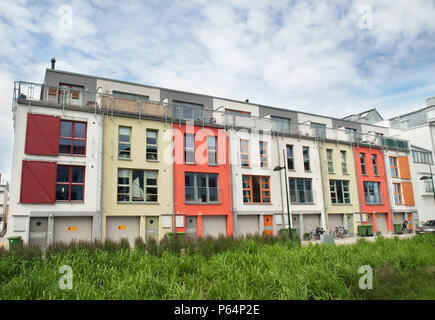 Bo01 Immobilier Expo - La ville de demain dans l'écologiquement durable et le bien-être de l'information society, Malmo, Suède Banque D'Images