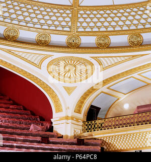 Intérieur du Royal Opera House. Covent Garden, Londres, Royaume-Uni. Banque D'Images
