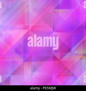 Résumé Contexte géométrique violet doux Banque D'Images