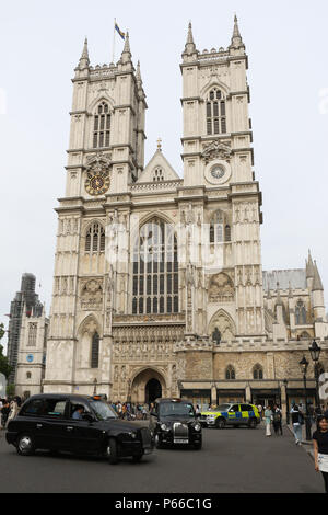 L'Abbaye de Westminster, Londres, Angleterre. Banque D'Images