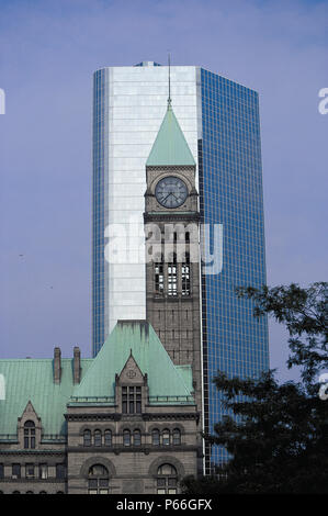 Ancien hôtel de ville de la ville de Toronto, province de l'Ontario, Canada Banque D'Images
