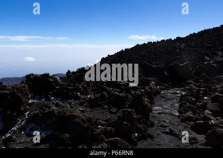 Paysage volcanique à Ténérife Banque D'Images