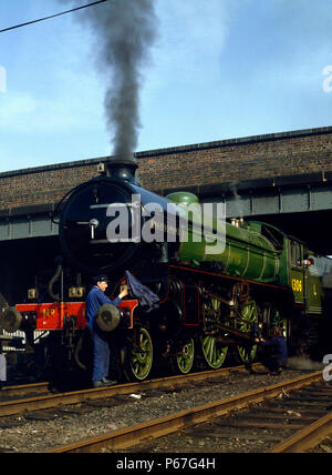 Great Central Railway. No.1306 Mayflower à Loughborough. Banque D'Images