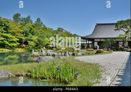 Zen tenryū-ji temple bouddhiste. Arashiyama. Le protocole de Kyoto. Le Japon Banque D'Images