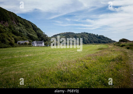 Sites Portencross West Kilbride Banque D'Images