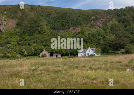 Sites Portencross West Kilbride Banque D'Images