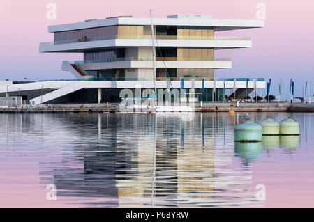 24 novembre 2009 - Valence, Espagne - le bâtiment Veles e Vents, conçu par David Chipperfield Architects et achevé en 2006. Il a gagné la feuille awar Banque D'Images