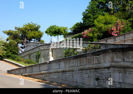 France, Provence Alpes Cote d'Azur, Vaucluse (84), Avignon, jardin des Doms Banque D'Images