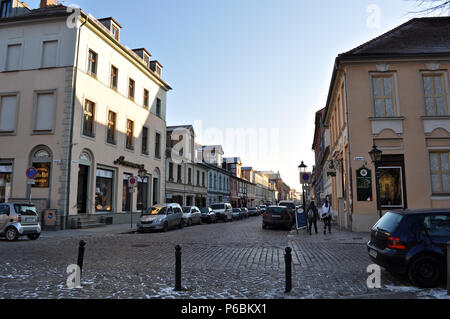 Les rues de Potsdam, capitale et plus grande ville du land de Brandebourg Banque D'Images