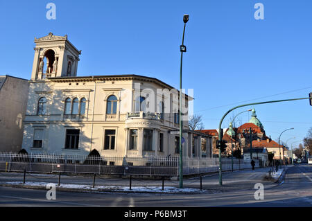 Les rues de Potsdam, capitale et plus grande ville du land de Brandebourg Banque D'Images