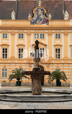 L'Autriche, Basse Autriche, Melk, abbaye, cour intérieure, des prélats Banque D'Images
