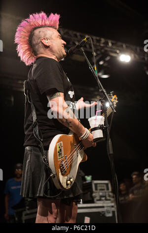 Segrate (MI), le 28 juin. NOFX effectue @ Circolo Magnolia. Punk au festival Drublic © Davide Merli / Alamy Live News Banque D'Images