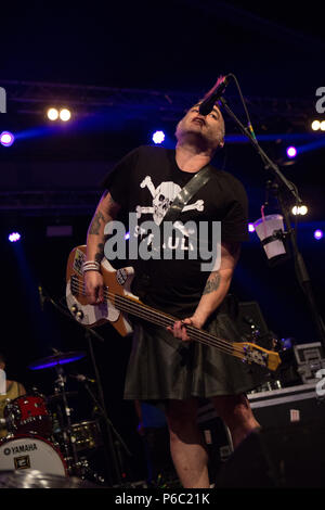 Segrate (MI), le 28 juin. NOFX effectue @ Circolo Magnolia. Punk au festival Drublic © Davide Merli / Alamy Live News Banque D'Images