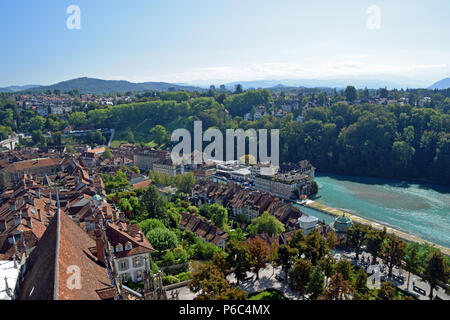 Vue de la ville de Berne Banque D'Images