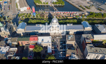 Marché Bonsecours, Montréal, Vieux-Montréal vieux ou Canada Banque D'Images