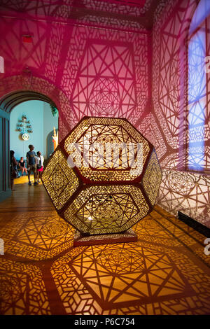 L'Art de l'exposition Burning Man est exposé au Smithsonian's Renwick Gallery à Washington DC du 30 mars à septembre 16, 2018 Banque D'Images