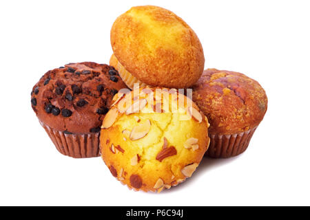 Cup cakes Muffin dans une pile Banque D'Images