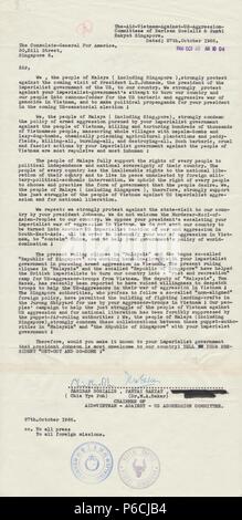 Dépliants, 1970. () Banque D'Images