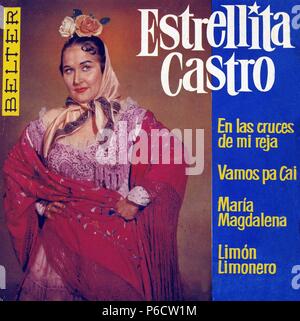 ESTRELLITA CASTRO. ESTRELLA CASTRO NAVARRETE. ACTRIZ Y CANTANTE