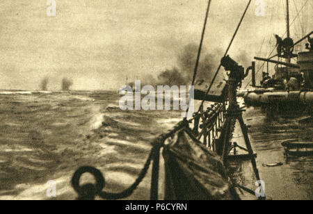 La première guerre mondiale, bataille du Jutland, ww1, la première guerre mondiale, la première guerre mondiale Banque D'Images