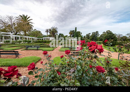 El Rosedal Rose Park à Bosques de Palermo (Palermo Woods) - Buenos Aires, Argentine Banque D'Images