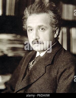 EINSTEIN, ALBERT. FISICO ALEMAN. 1879-1955. FOTO REPRODUCCION. Banque D'Images