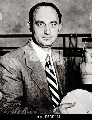 ENRICO FERMI. FISICO ITALIANO. 1901-1954 REPRODUCCION FOTO. Banque D'Images