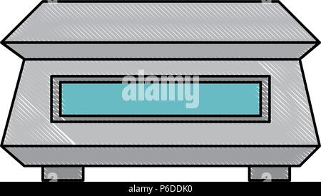 Gramer mesure pondération vecteur icône illustration design Illustration de Vecteur