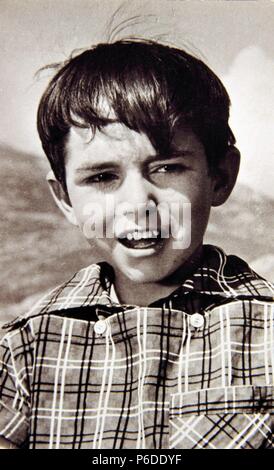 JOSELITO. JIMENEZ JOSE FERNANDEZ. L'ACTEUR Y CANTANTE ESPAÑOL. JAEN - 1947. Banque D'Images