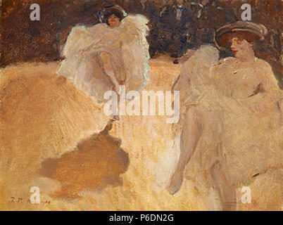 . 'Bal Tabarin'. Danseurs Cancan à Paris 1909 66 Tabarin Paulsen Banque D'Images