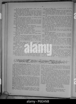 . Die Gartenlaube. Deutsch : Seite 34 aus die Gartenlaube'. Anglais : Page 34 du journal Die Gartenlaube pour 1891. Image extraite (le cas échéant) : fichier:Die Gartenlaube (1891) b 034.jpg - hi res, 2,5 MO. Deutsch : keine Bildunterschrift : Anglais pas de légende . N/A 13 Die Gartenlaube (1891) 034 Banque D'Images