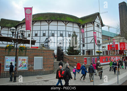 Shakespeare's Globe Theatre Banque D'Images