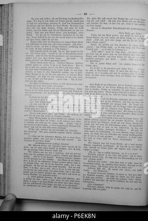 . Die Gartenlaube. Deutsch : Seite 410 aus die Gartenlaube'. Anglais : page 410 du journal Die Gartenlaube pour 1895. Image extraite (le cas échéant) : fichier:Die Gartenlaube (1895) b 410.jpg - hi res, 2,5 MO. Deutsch : keine Bildunterschrift : Anglais pas de légende . N/A 20 Die Gartenlaube (1895) 410 Banque D'Images
