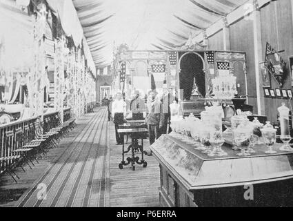 Español : Pabellón de El Salvador en la exposición Centroamericana de 1897 en Guatemala. Gobierno del general José María Reina Barrios. 1897 ExpoCebtroamericana1897 03 42 Banque D'Images